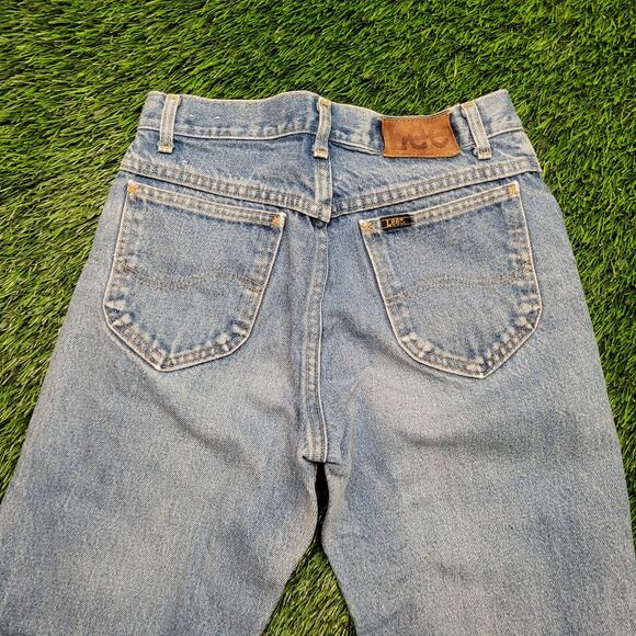 VTG 70s Lee Riders Jeans Mens 28x31 (Tagged 29x32) USA Union - Picture 6 of 9